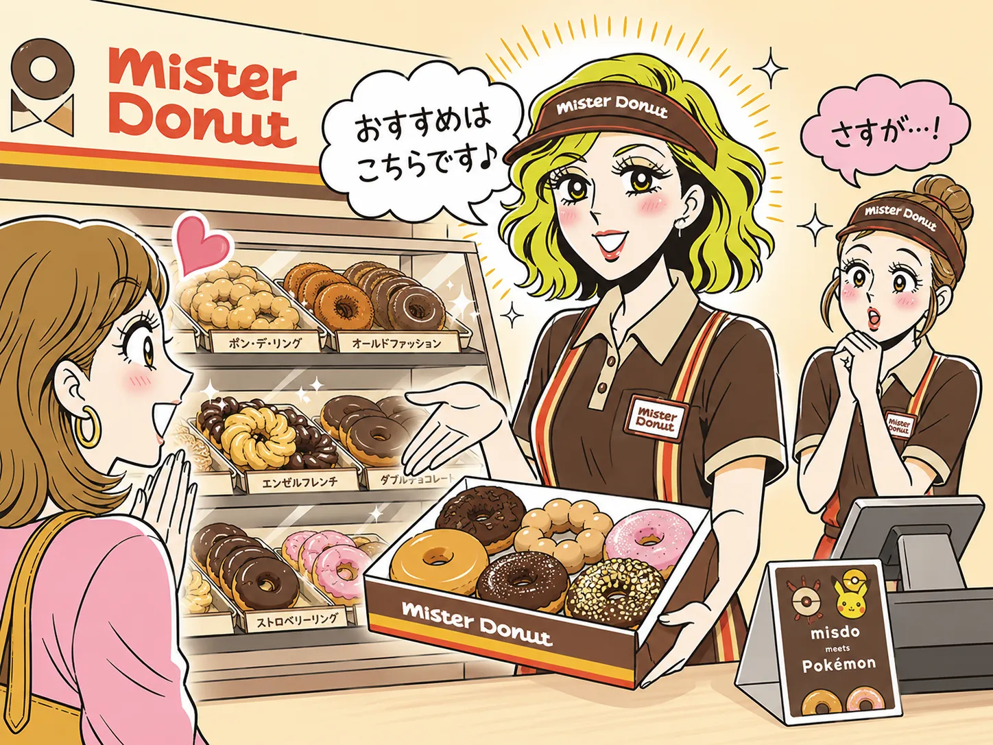 ミスド（ミスタードーナツ）の割引クーポン一覧｜30％OFF・来店スタンプ・誕生日クーポン